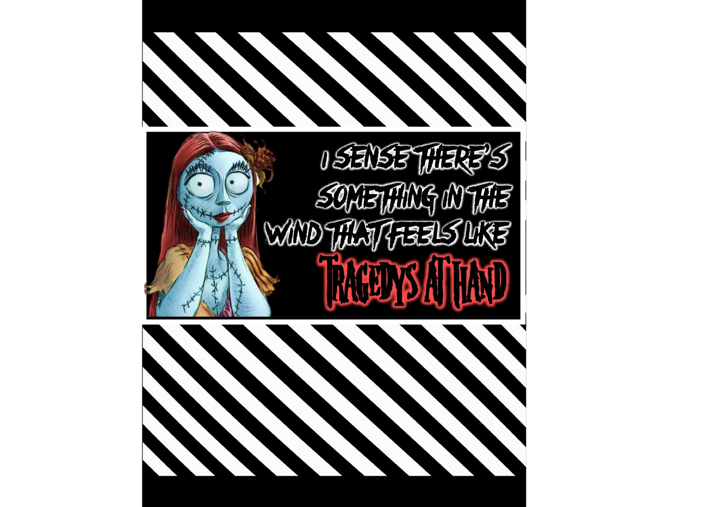 Nightmare Christmas - Chocolate Bar Wrapper