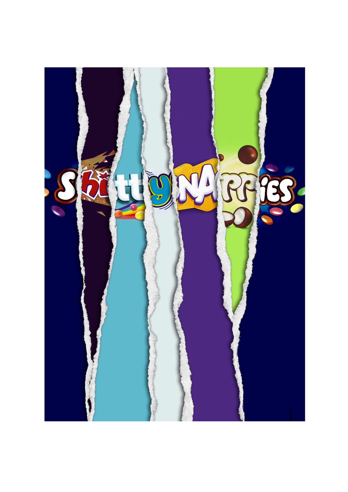 Shitty Nappies - Chocolate Bar Wrapper