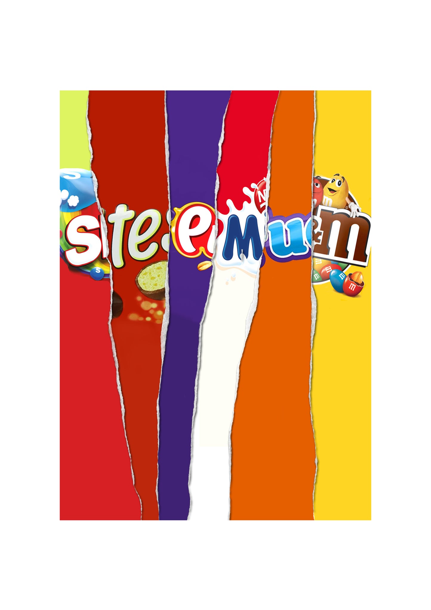 Step Mum - Chocolate Bar Wrapper