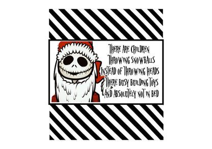 Nightmare Xmas- Chocolate Bar Wrapper