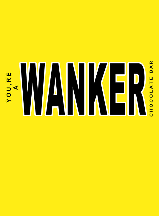 PRIME Wanker - Chocolate Bar Wrapper